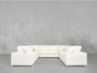 8 - Seat Modular U - Sectional - 7th Avenue
