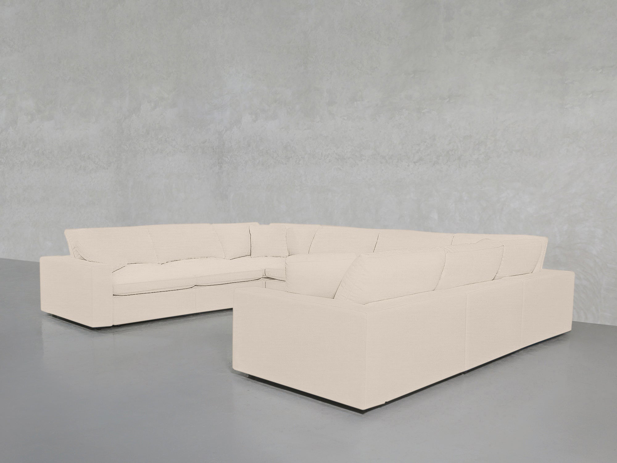 8 - Seat Modular U - Sectional - 7th Avenue