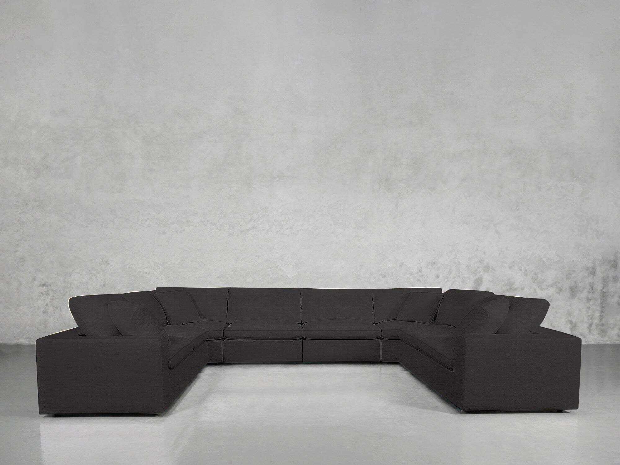 8 - Seat Modular U - Sectional - 7th Avenue