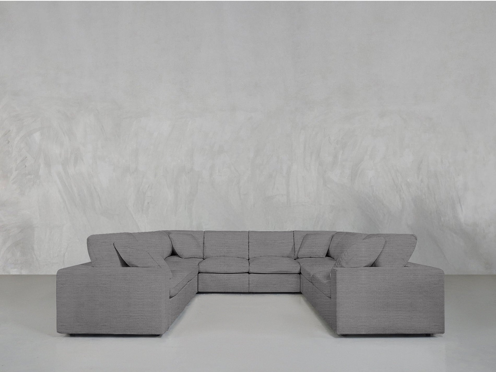 8 - Seat Modular U - Sectional - 7th Avenue