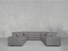8 - Seat Modular U - Sectional - 7th Avenue