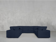 8-Seat Modular U-Sectional - 7th Avenue