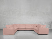 8 - Seat Modular U - Sectional - 7th Avenue