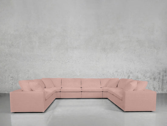 8 - Seat Modular U - Sectional - 7th Avenue