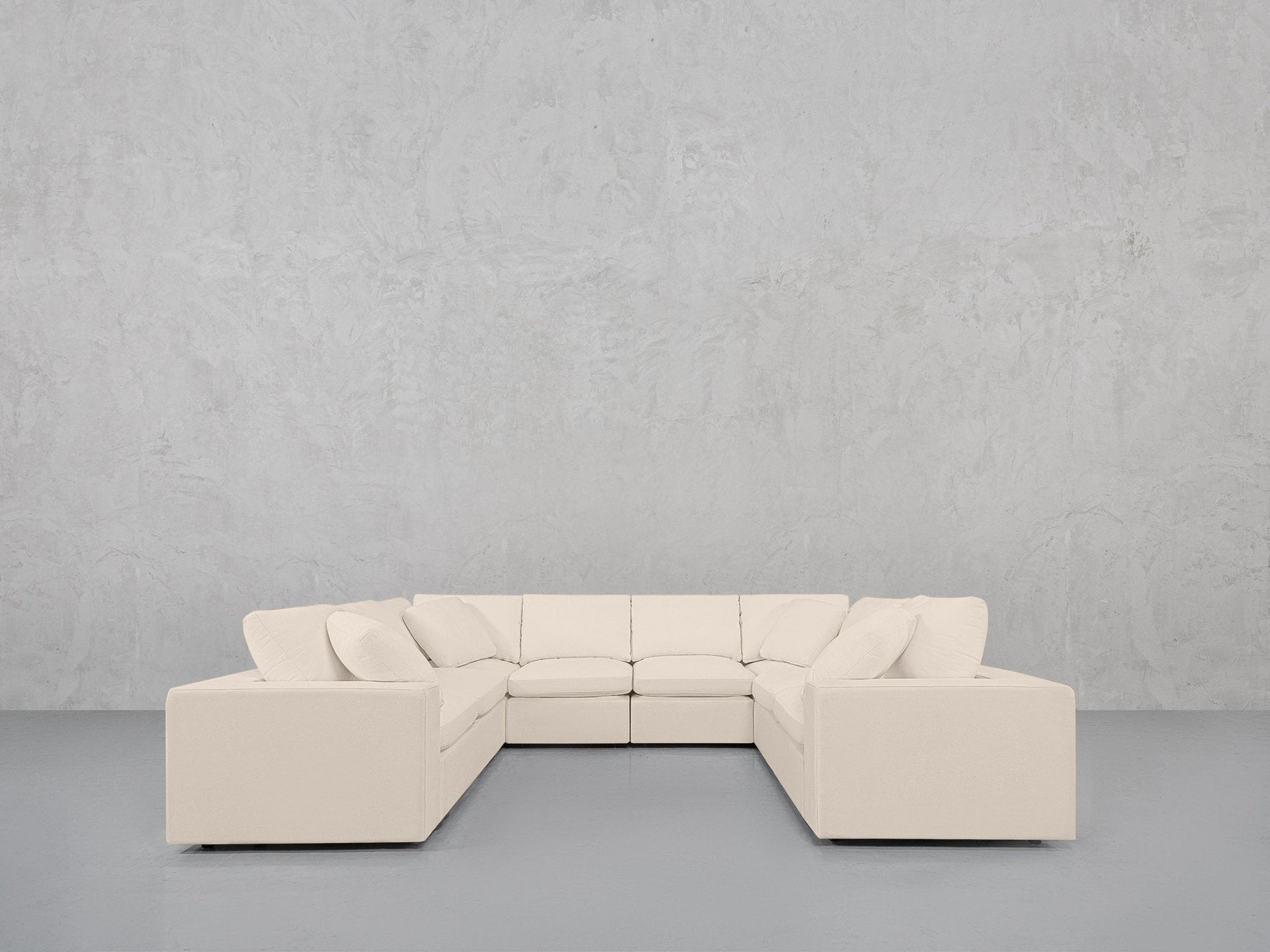 8 - Seat Modular U - Sectional - 7th Avenue