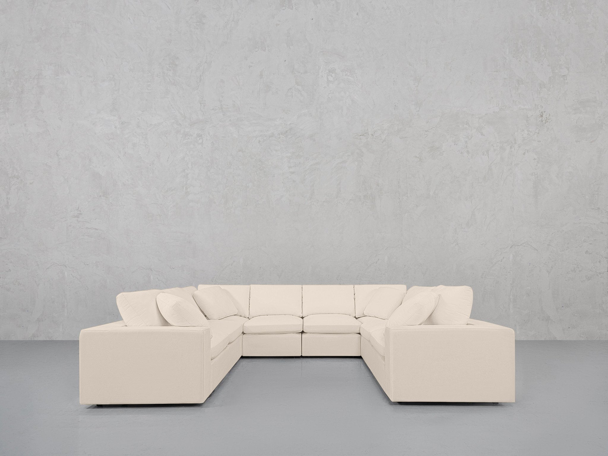 8 - Seat Modular U - Sectional - 7th Avenue