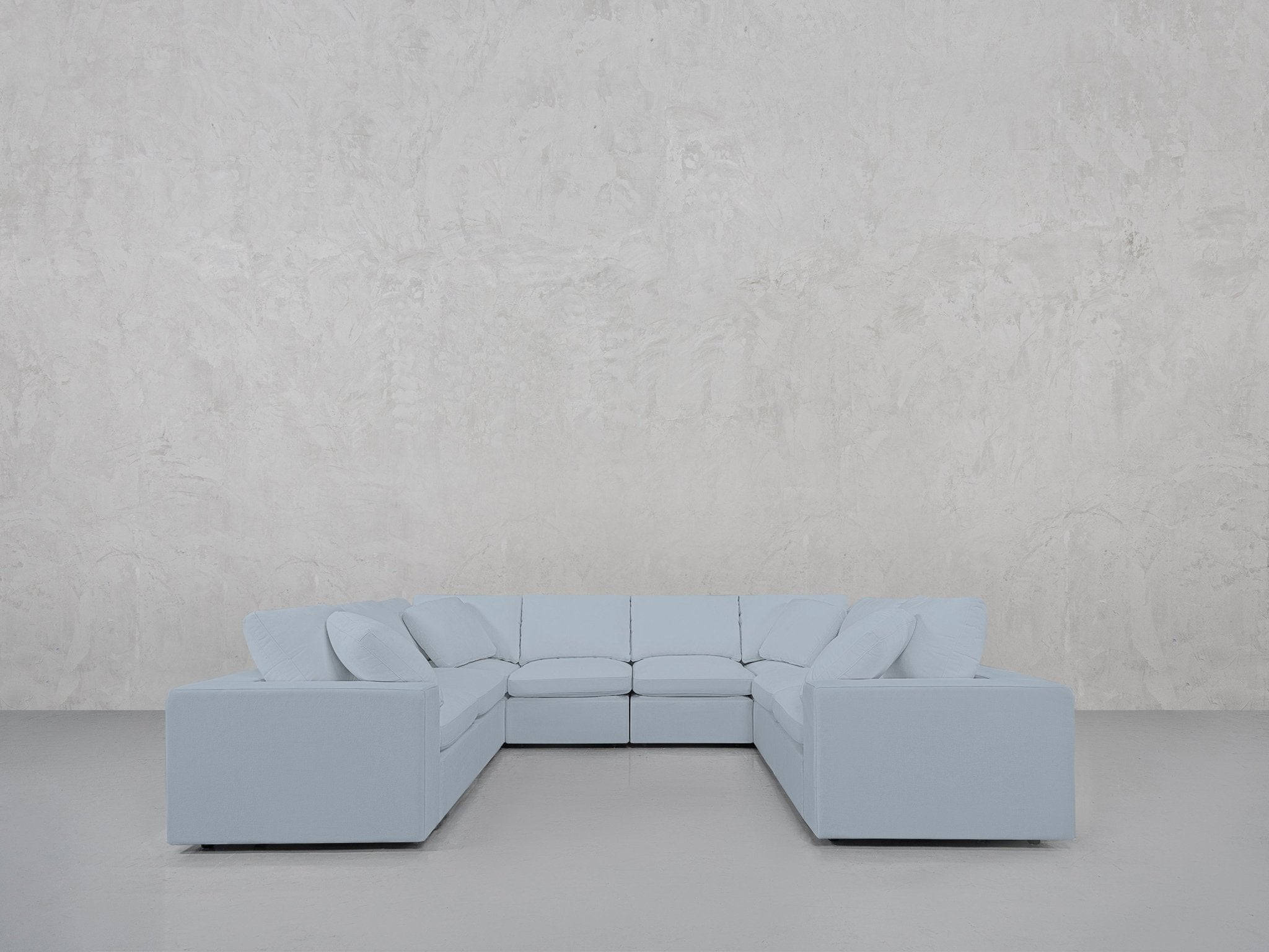 8 - Seat Modular U - Sectional - 7th Avenue