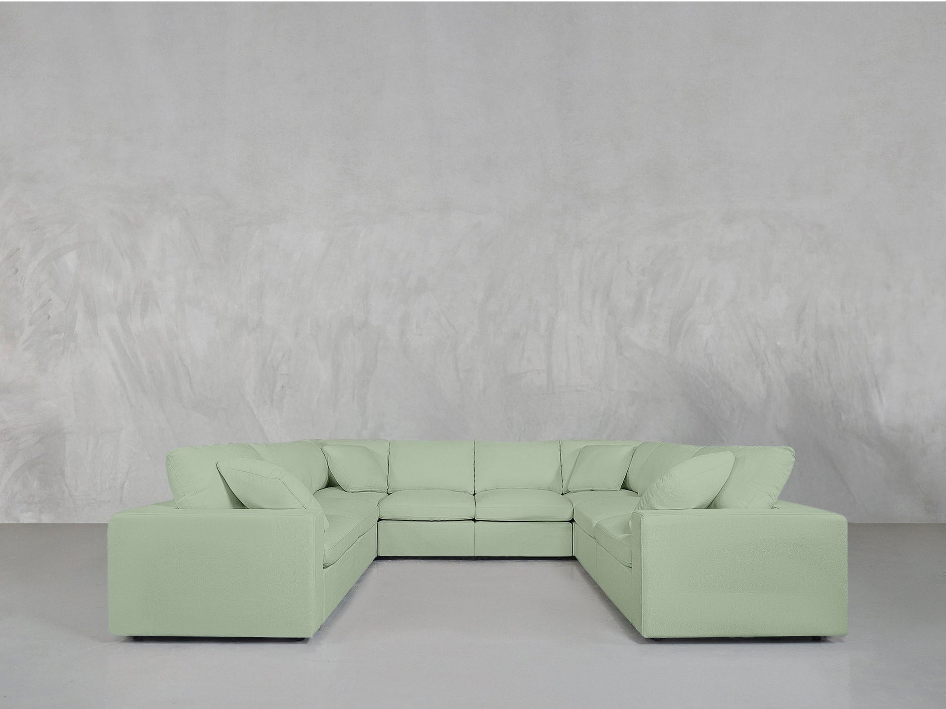8-Seat Modular U-Sectional - 7th Avenue