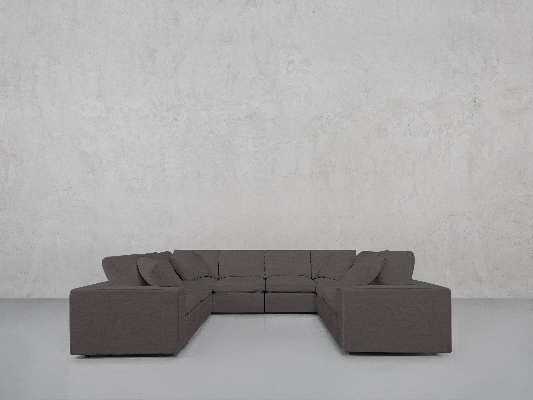 8 - Seat Modular U - Sectional - 7th Avenue