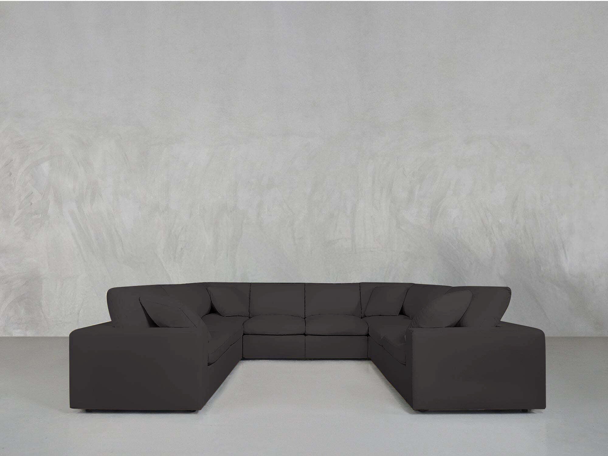 8 - Seat Modular U - Sectional - 7th Avenue