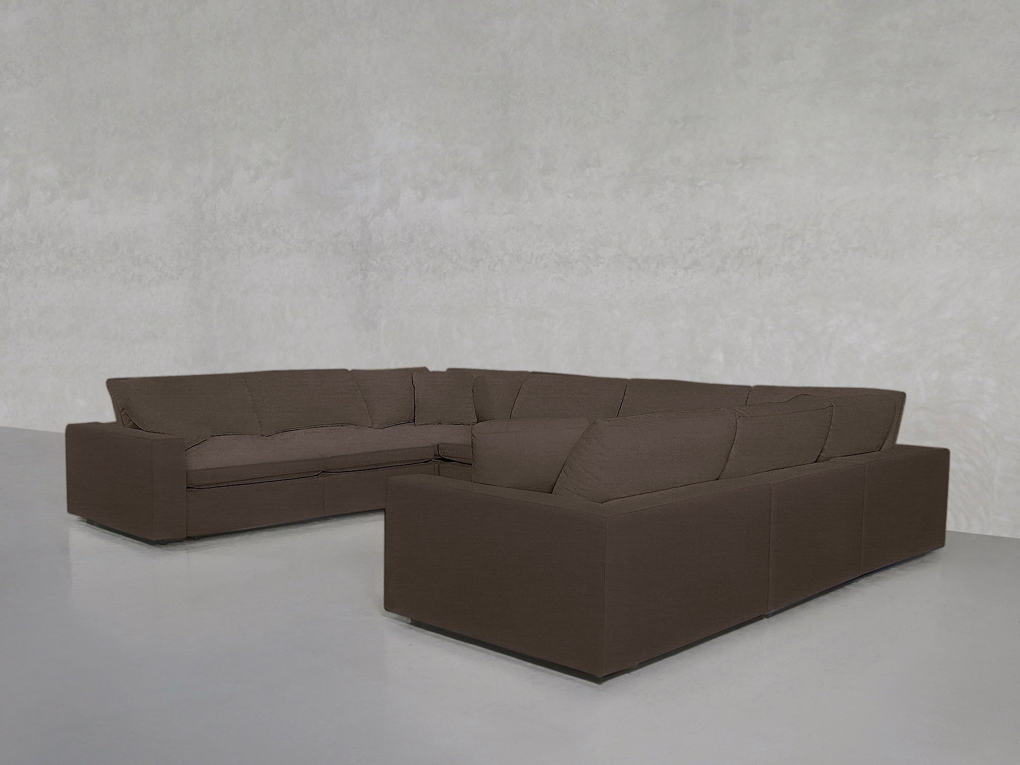 8 - Seat Modular U - Sectional - 7th Avenue
