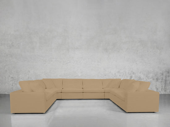 8-Seat Modular U-Sectional - 7th Avenue