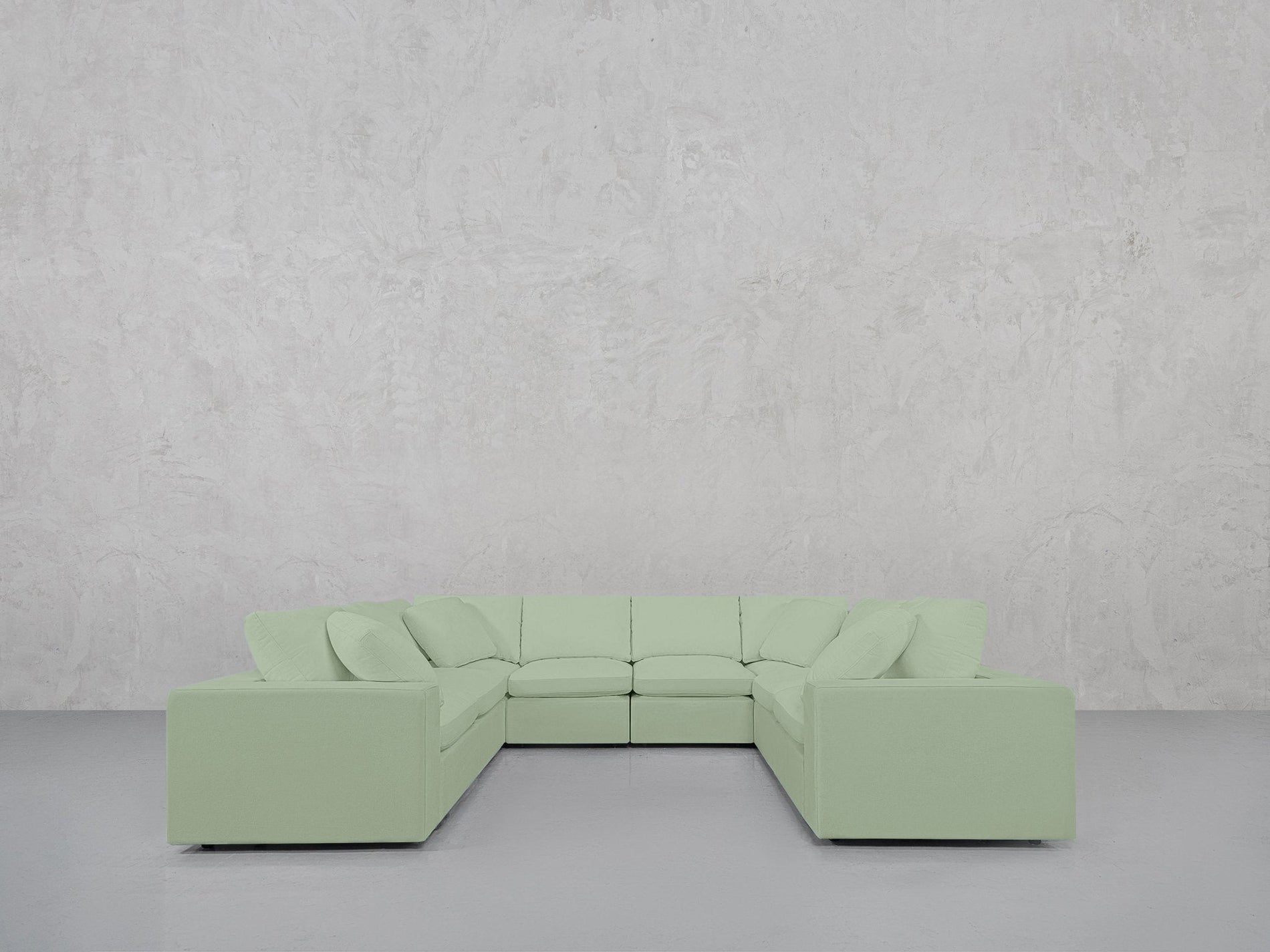 8-Seat Modular U-Sectional - 7th Avenue