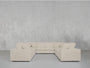 8 - Seat Modular U - Sectional - 7th Avenue