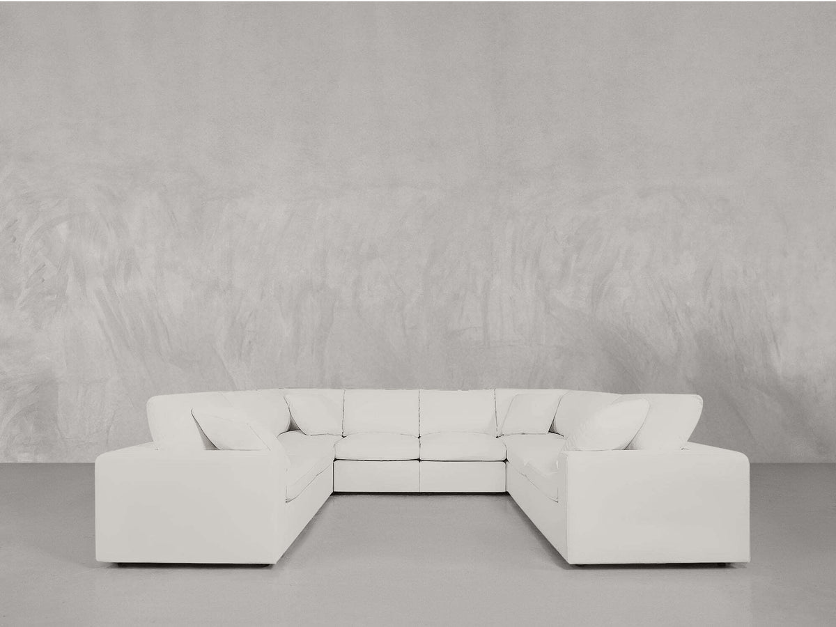 8-Seat Modular U-Sectional