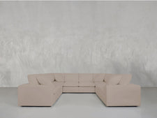 8 - Seat Modular U - Sectional - 7th Avenue