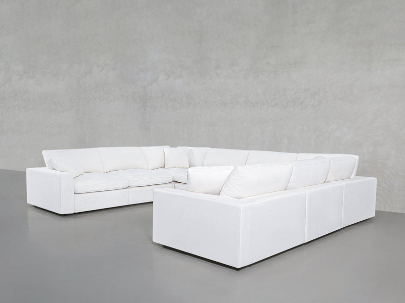 8 - Seat Modular U - Sectional - 7th Avenue