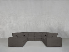 8 - Seat Modular U - Sectional - 7th Avenue