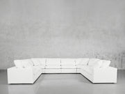 8 - Seat Modular U - Sectional - 7th Avenue