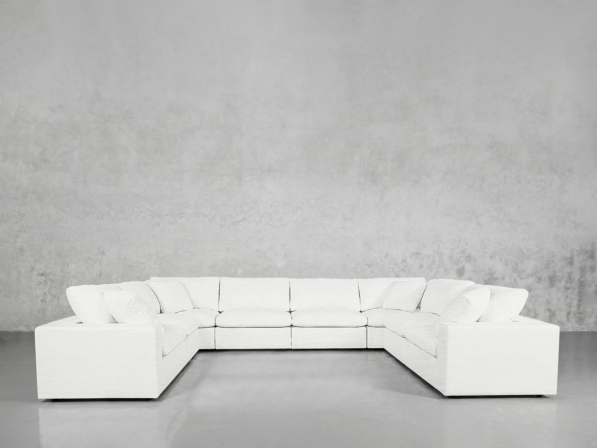 8 - Seat Modular U - Sectional - 7th Avenue