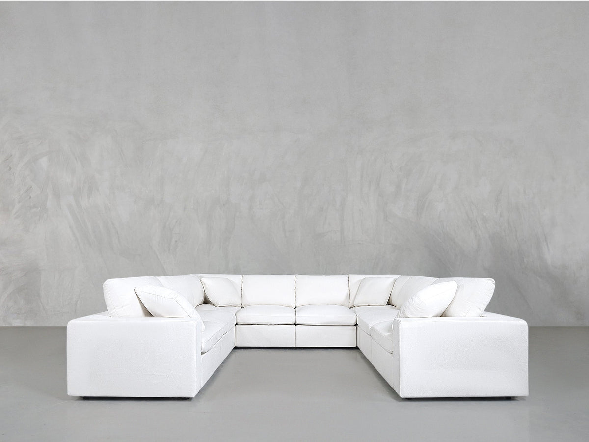 8 - Seat Modular U - Sectional - 7th Avenue