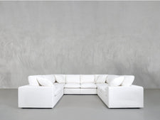 8 - Seat Modular U - Sectional - 7th Avenue