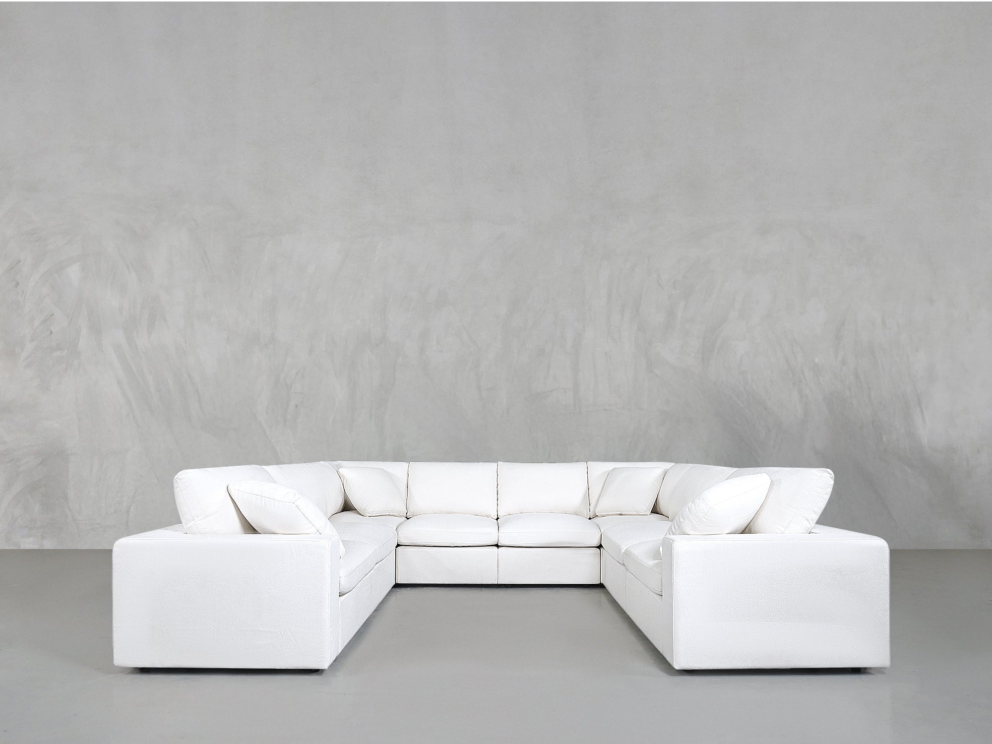 8 - Seat Modular U - Sectional - 7th Avenue