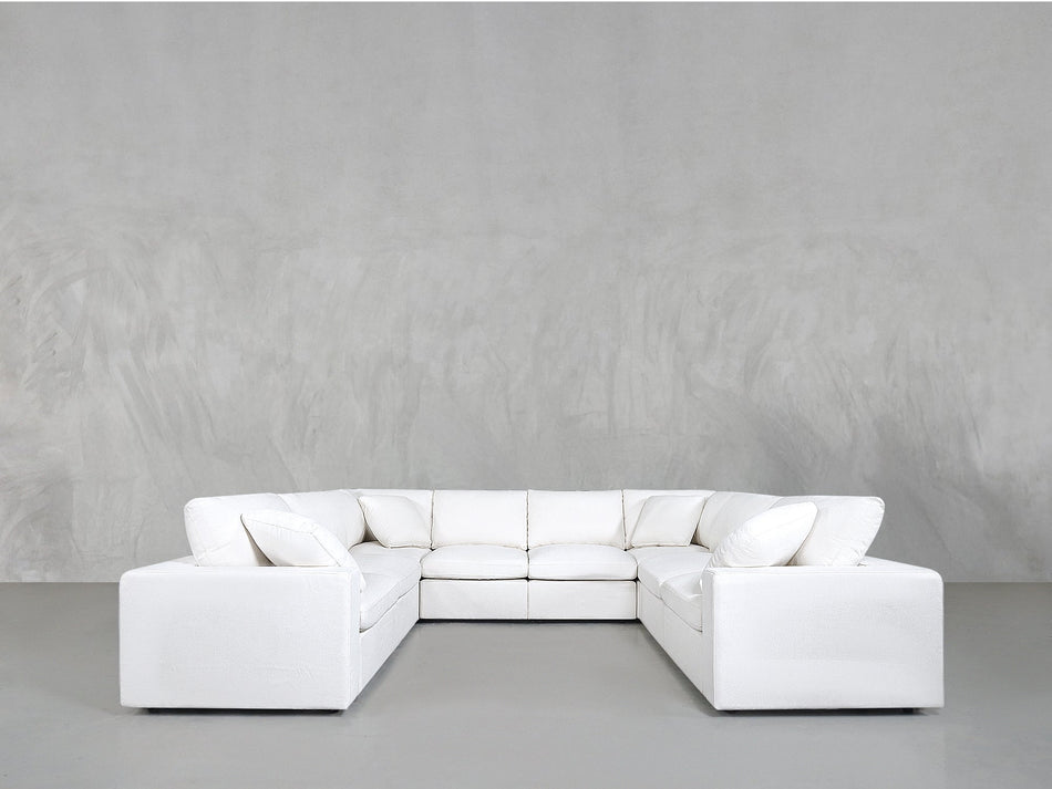 8 - Seat Modular U - Sectional - 7th Avenue