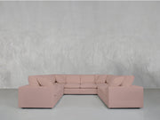 8 - Seat Modular U - Sectional - 7th Avenue