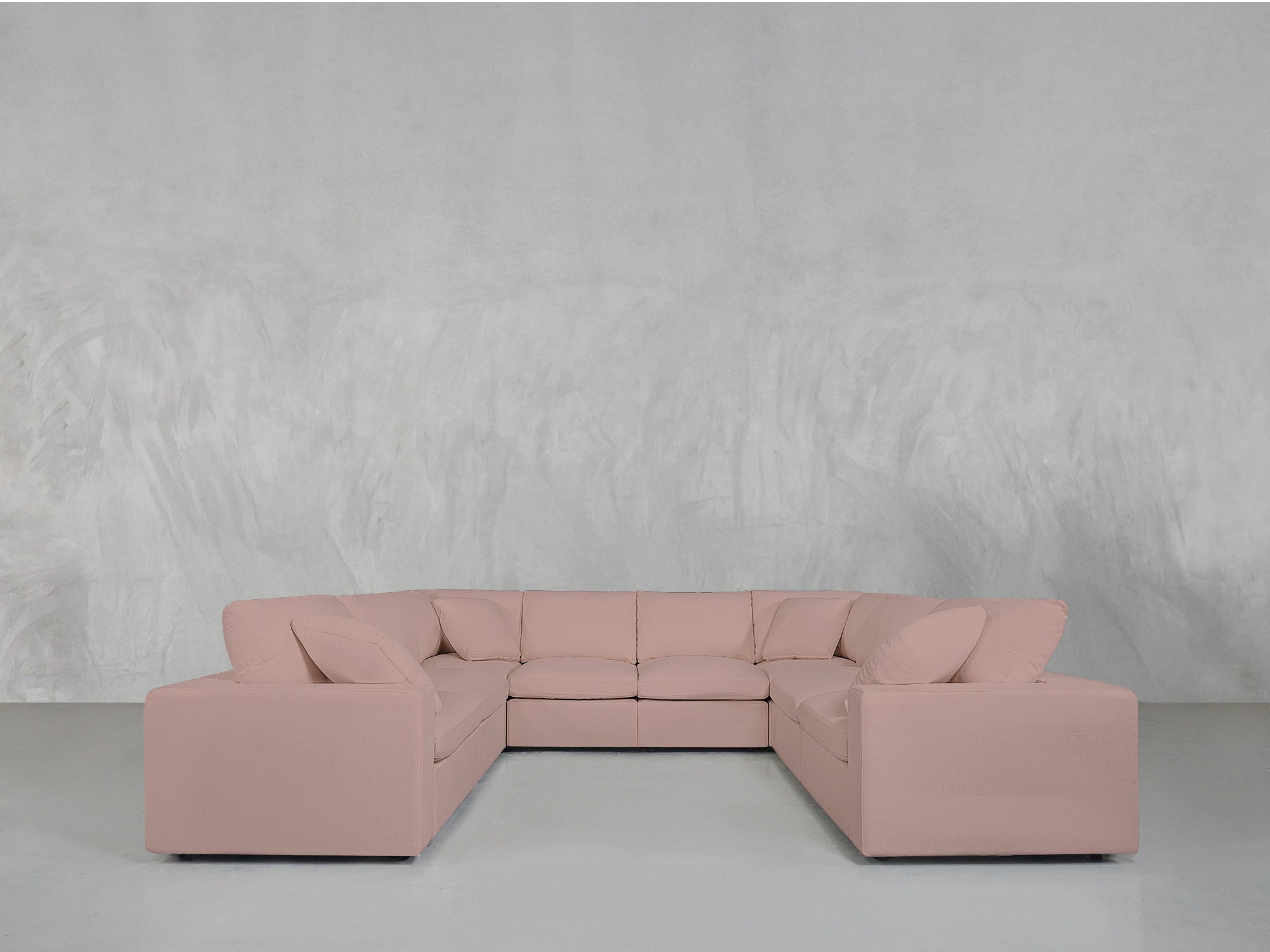 8 - Seat Modular U - Sectional - 7th Avenue