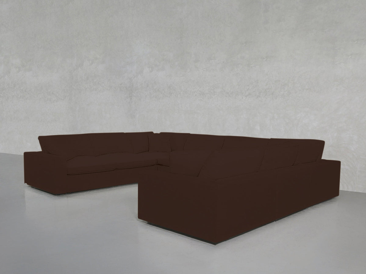 8 - Seat Modular U - Sectional - 7th Avenue