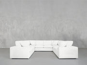 8 - Seat Modular U - Sectional - 7th Avenue