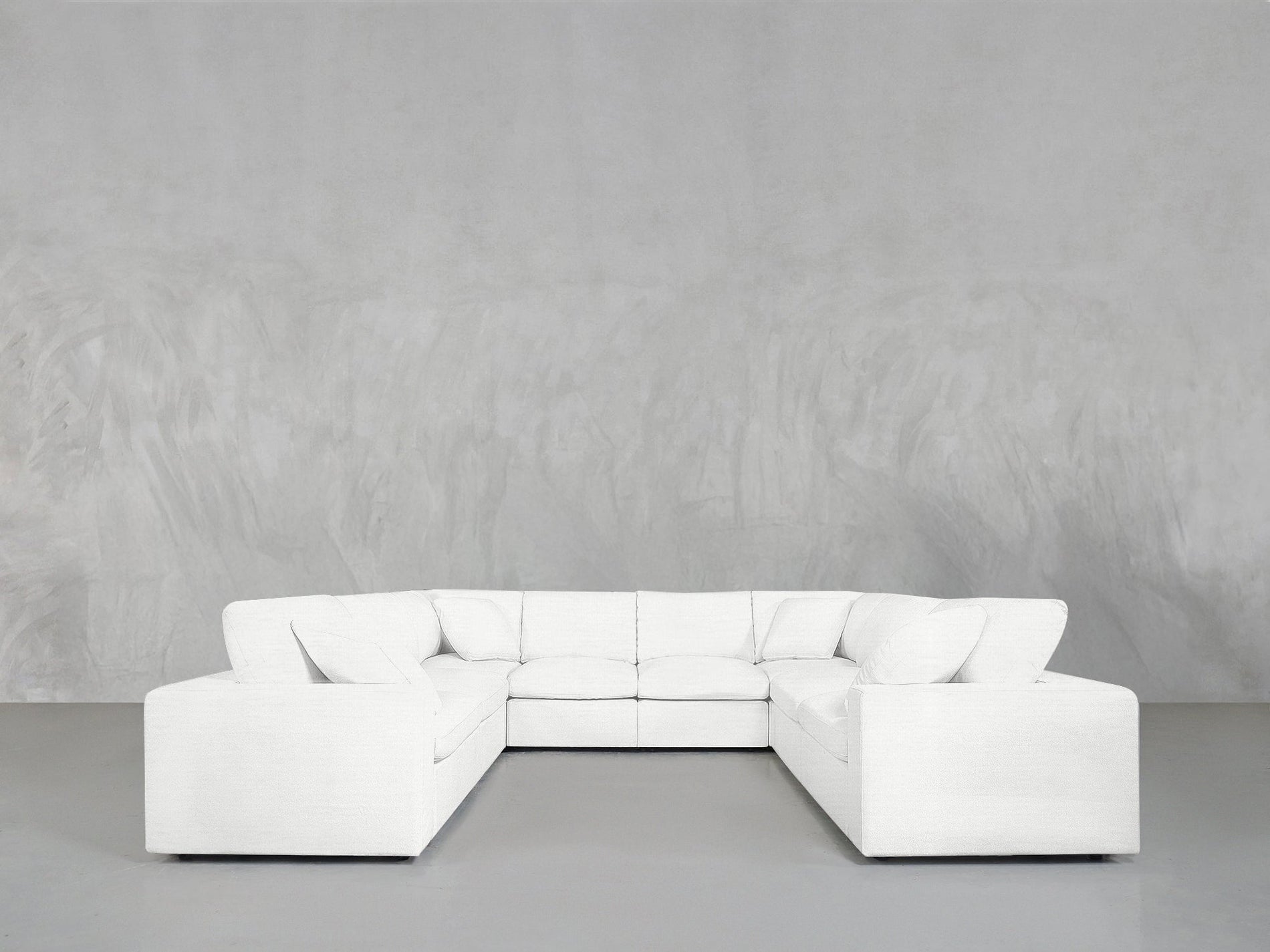 8 - Seat Modular U - Sectional - 7th Avenue