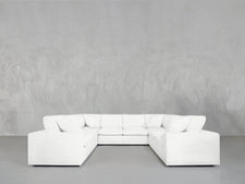 8 - Seat Modular U - Sectional - 7th Avenue