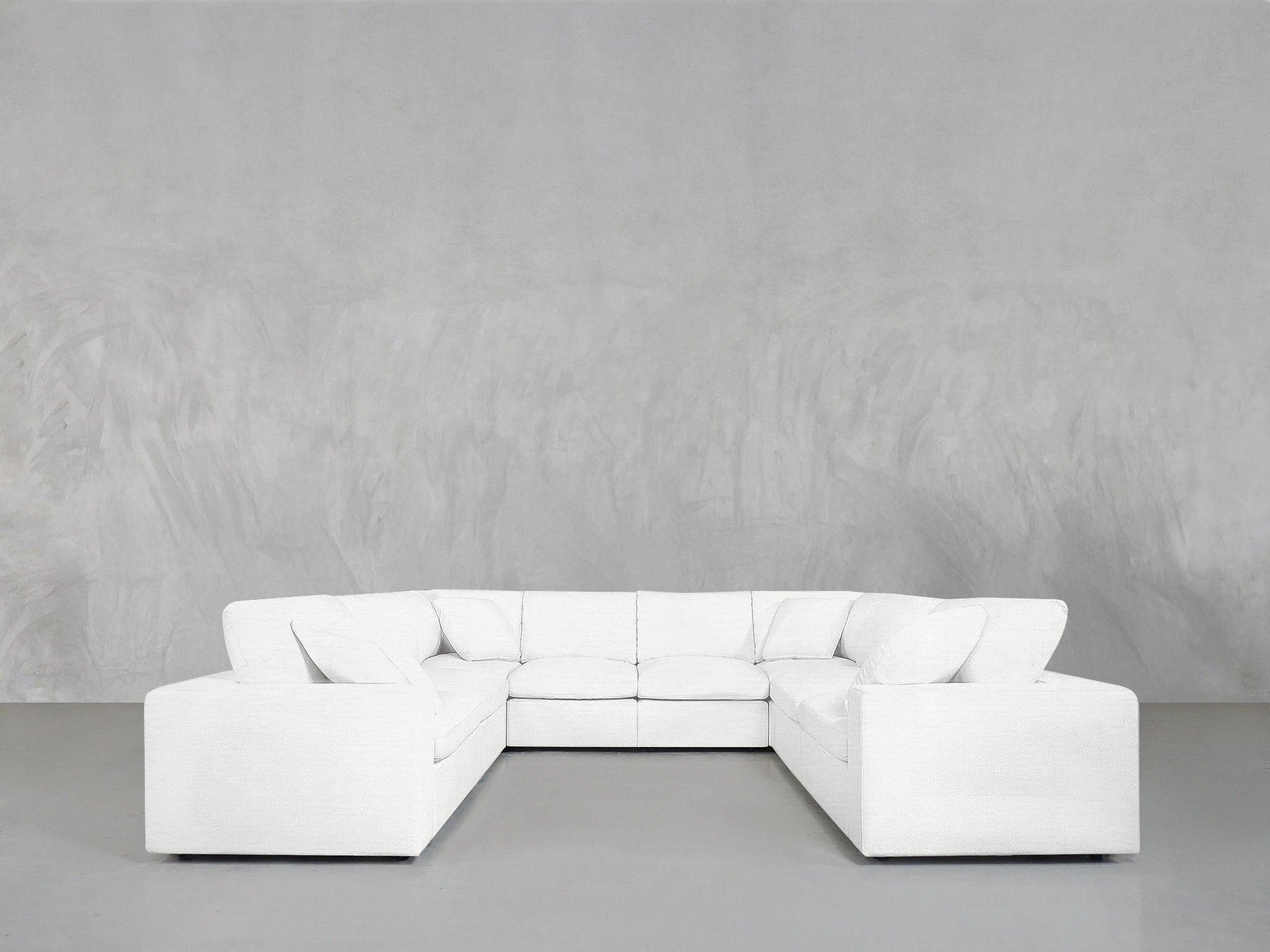 8 - Seat Modular U - Sectional - 7th Avenue
