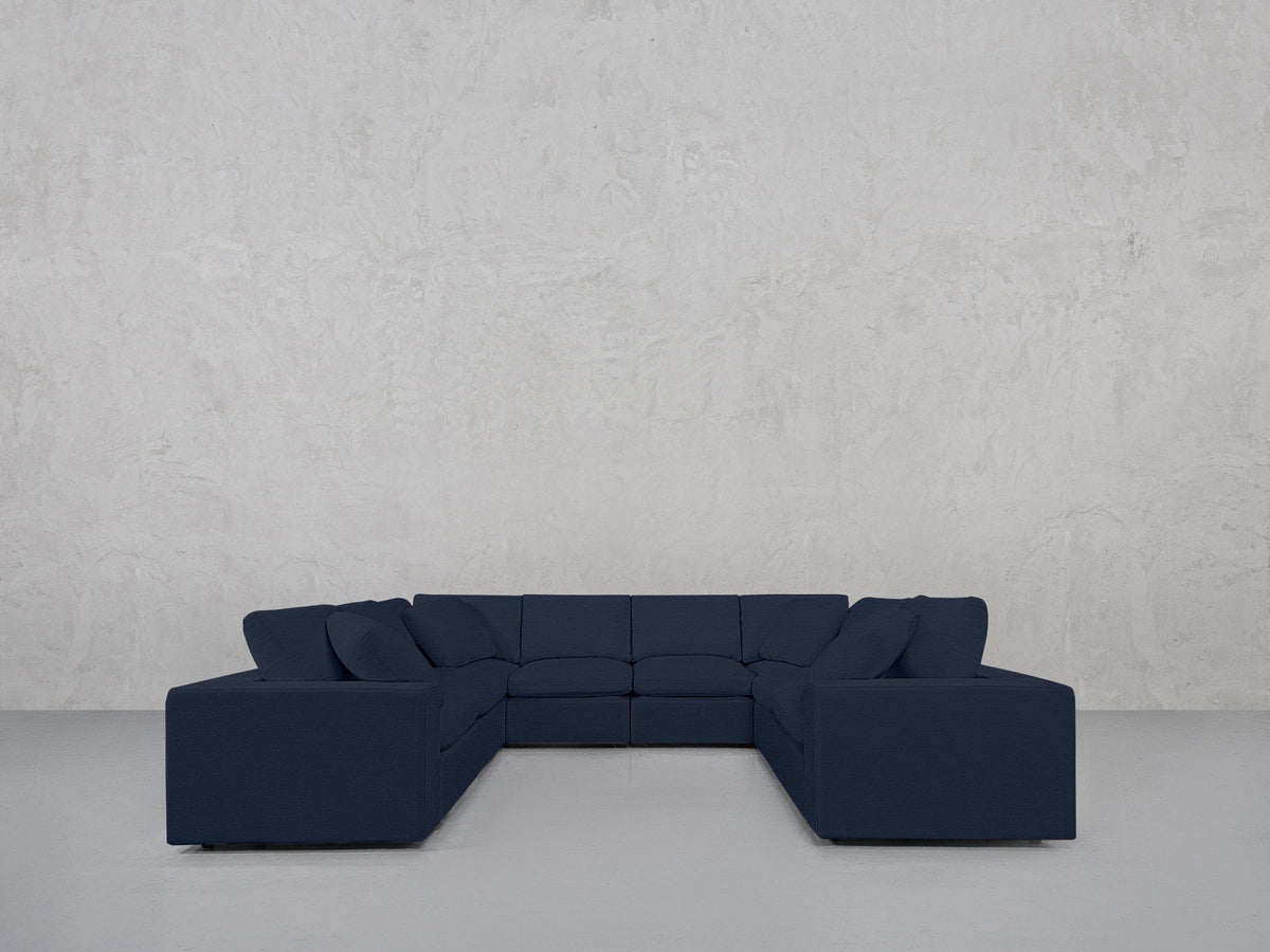 8-Seat Modular U-Sectional - 7th Avenue