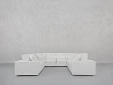 8 - Seat Modular U - Sectional - 7th Avenue