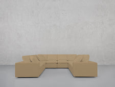 8 - Seat Modular U - Sectional - 7th Avenue