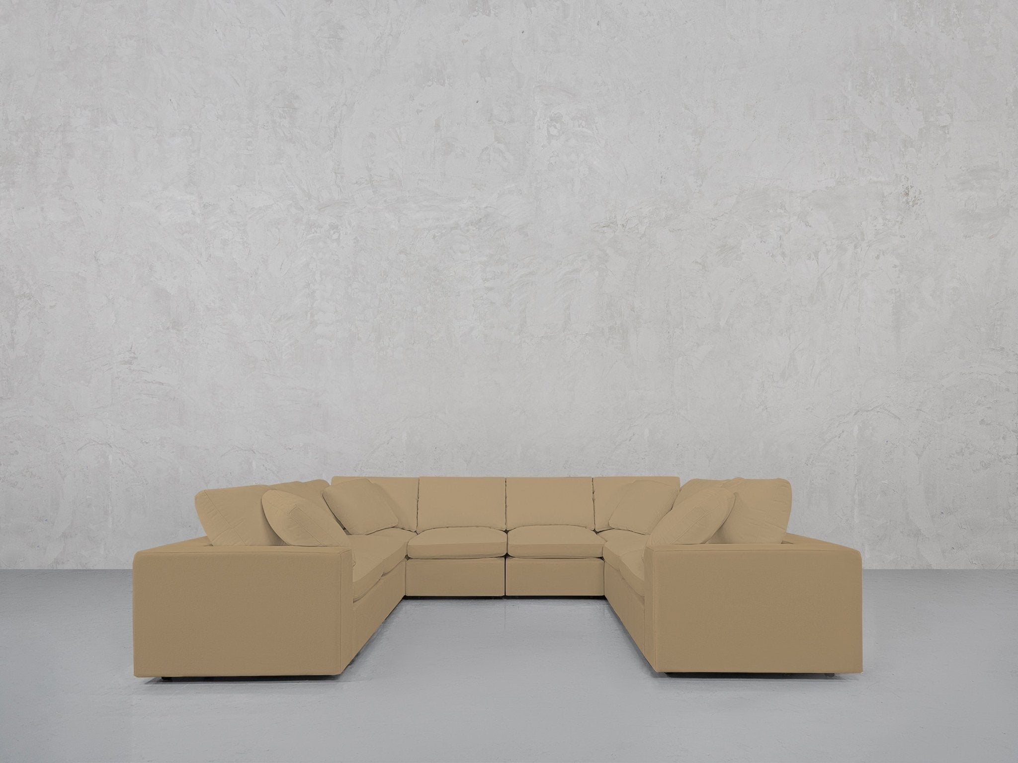 8 - Seat Modular U - Sectional - 7th Avenue