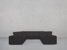8 - Seat Modular U - Sectional - 7th Avenue