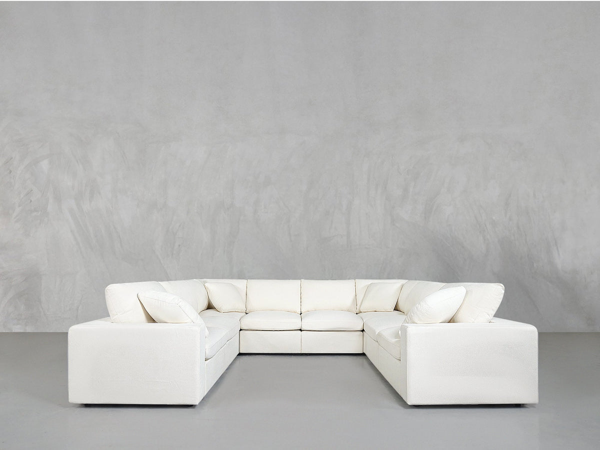 8 - Seat Modular U - Sectional - 7th Avenue