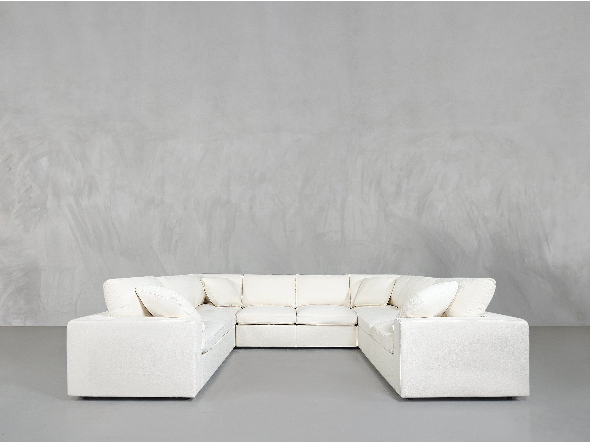 8 - Seat Modular U - Sectional - 7th Avenue