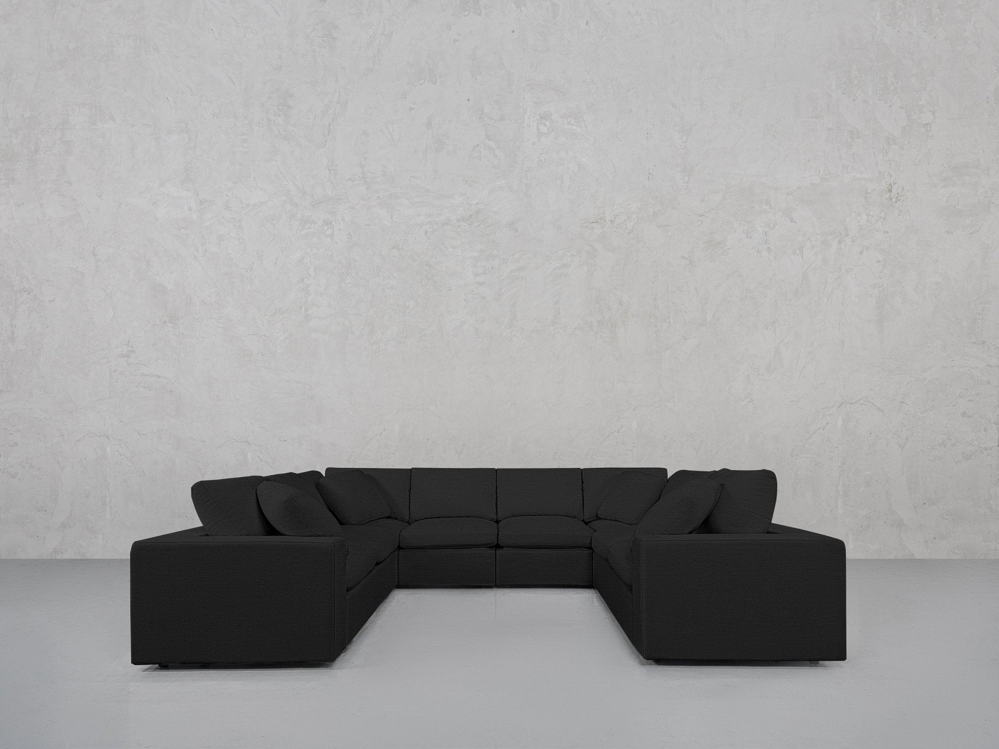 8 - Seat Modular U - Sectional - 7th Avenue