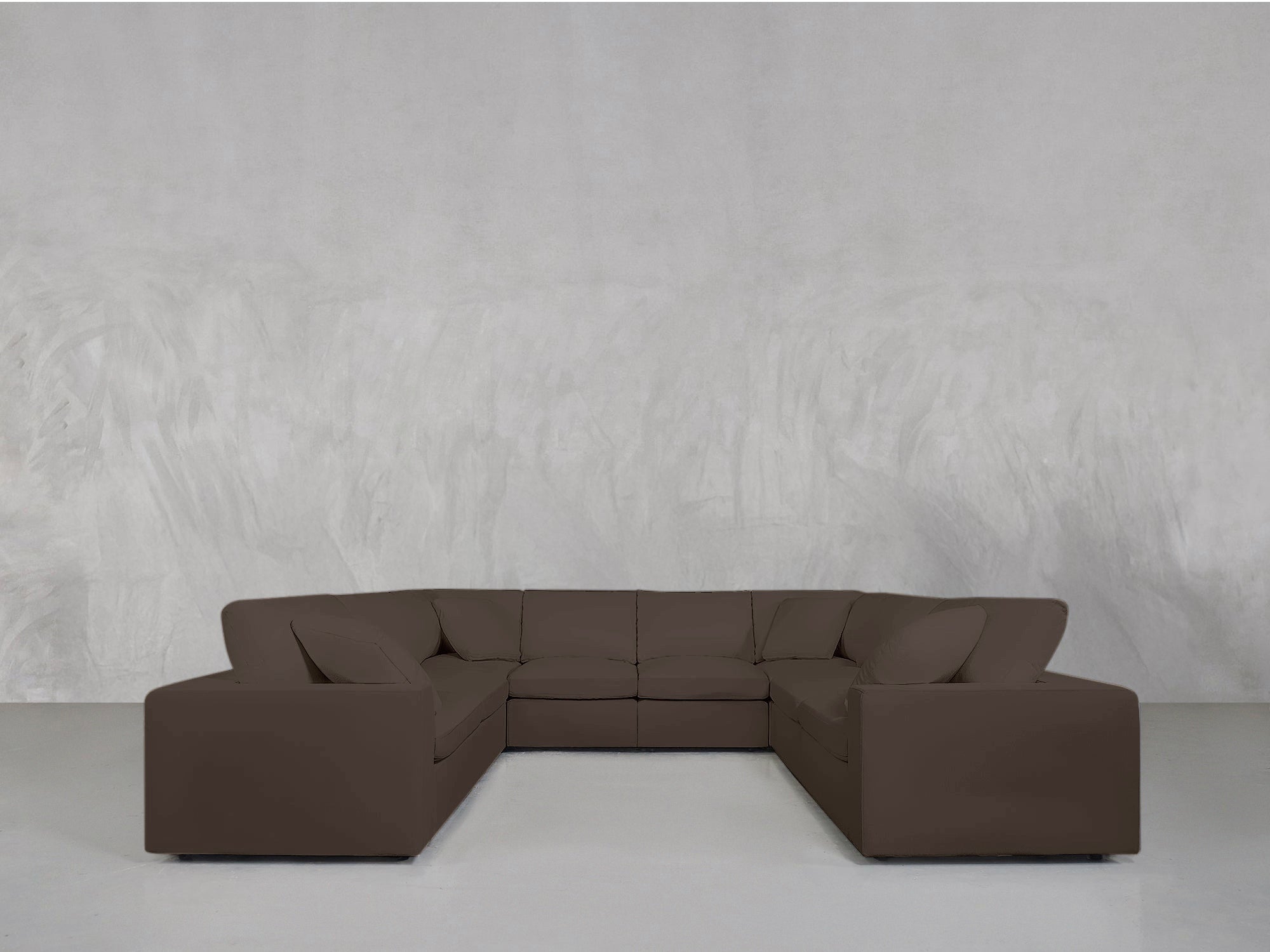 8 - Seat Modular U - Sectional - 7th Avenue