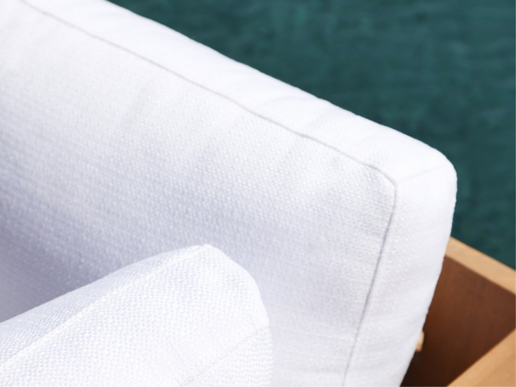 8-Seat Modular U-Sectional Teak Outdoor - 7th Avenue