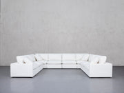 8-Seat Modular U-Sectional (Thin Arms) - 7th Avenue