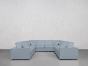 8-Seat Modular U-Sectional (Thin Arms) - 7th Avenue