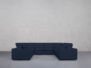 8-Seat Modular U-Sectional (Thin Arms) - 7th Avenue