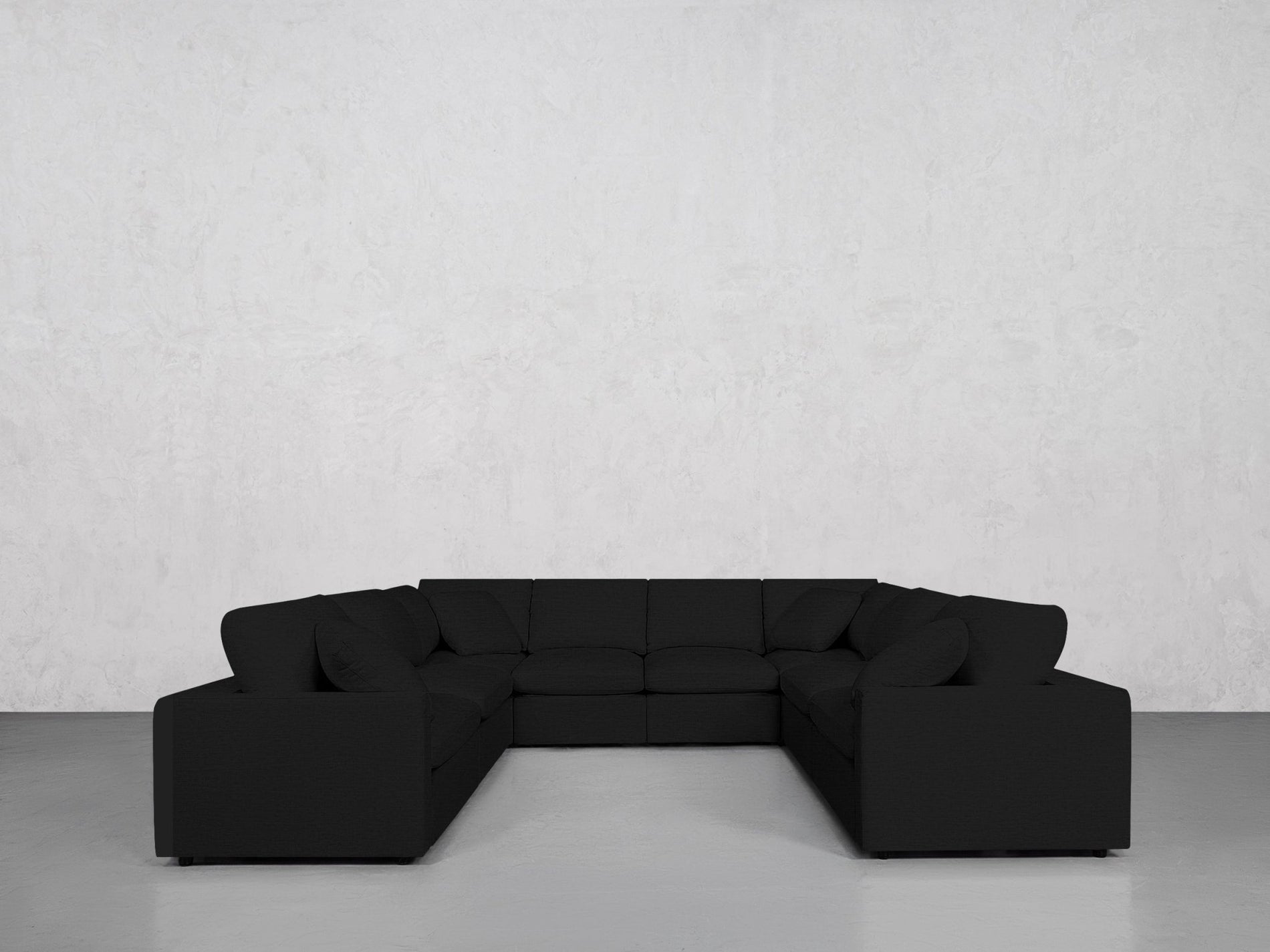 8-Seat Modular U-Sectional (Thin Arms) - 7th Avenue