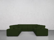 8-Seat Modular U-Sectional (Thin Arms) - 7th Avenue